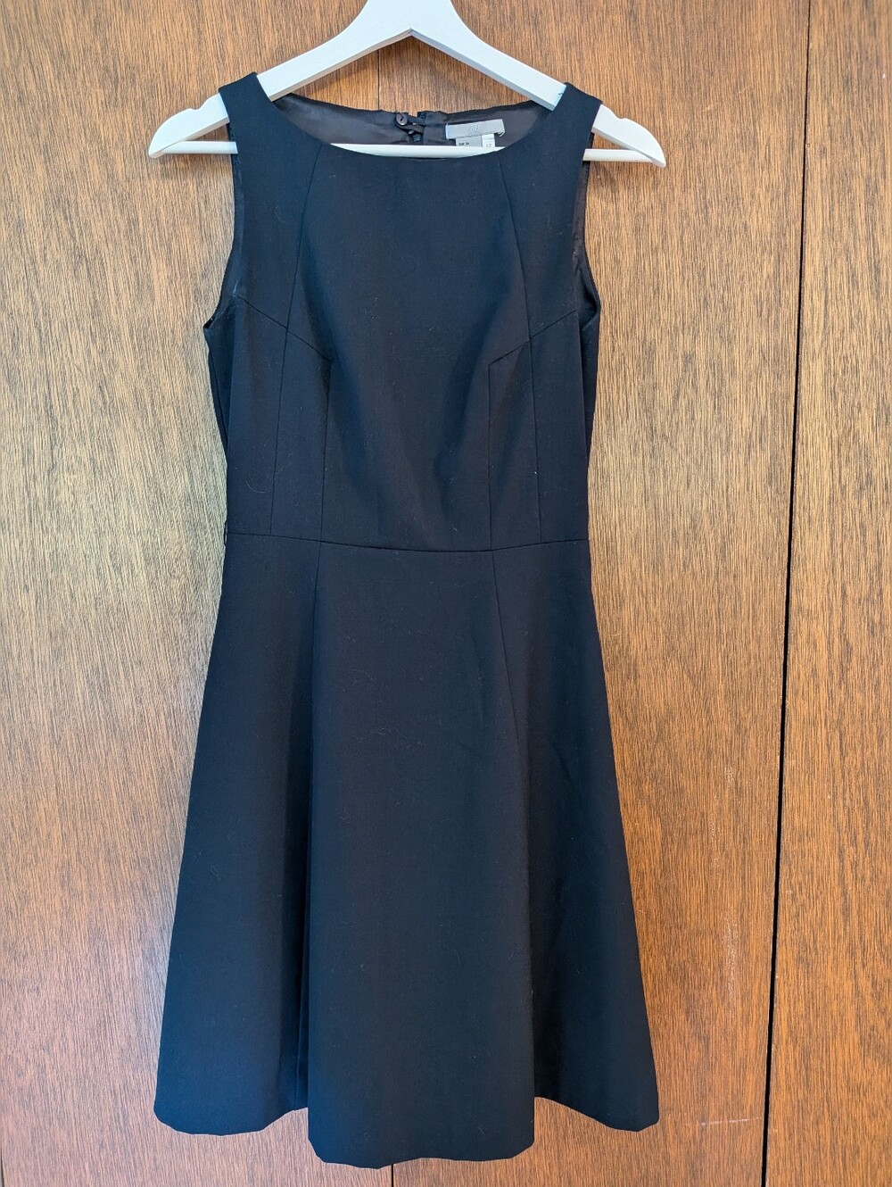H&M Navy Sleeveless A-Line Dress